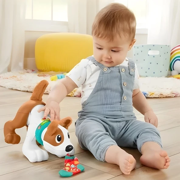 Fisher Price Emeklemeyi ve Saymayı Öğreten Köpekçik HHH13 - 4