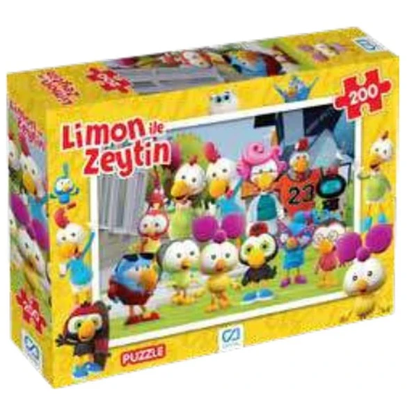 Limon İle Zeytin Puzzle 200 ürün görseli