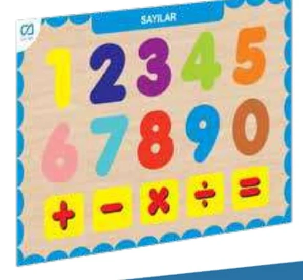 Ahşap Sayılar Eğitici Set ürün görseli