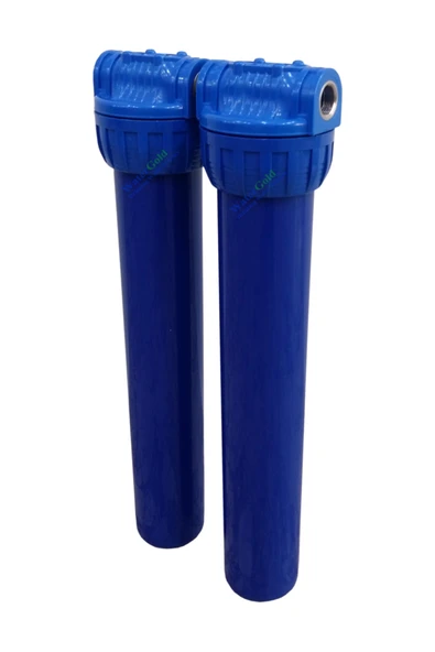 Watergold Çift Etkili Tortu Pislik Önleyici Su Arıtma Filtre20" Inç - 1