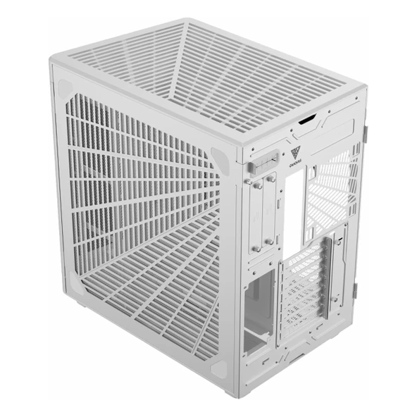 Gamdias Neso P1 WW 850W 80+ Bronz USB 3.2 ARGB ATX Full Tower Beyaz Kasa - Resim 7