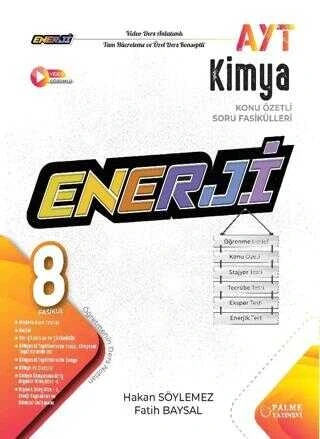 PALME YAYINLARI Enerji AYT Kimya Konu Özetli Soru Fasikülleri ürün görseli