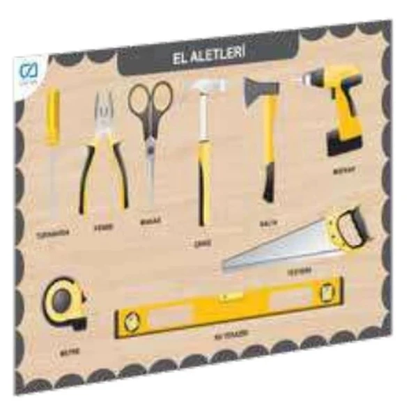 Ahşap El Aletleri Eğitici Set ürün görseli