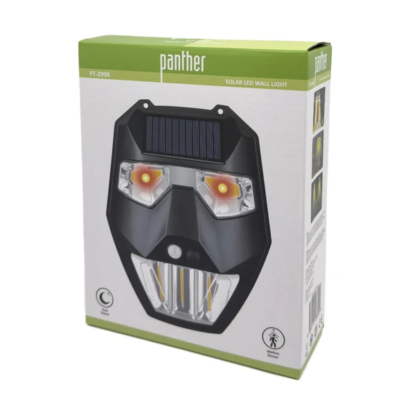 Panther 800 Lümen Solar LED Duvar Lambası PT-2998 - 3