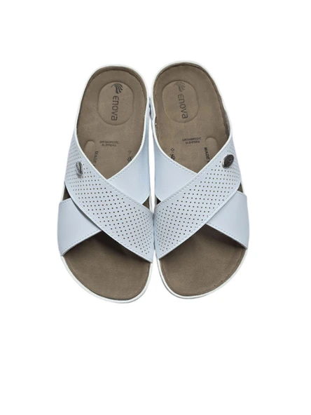 Enova Kadın Çapraz Bant Anatomik Terlik - Resim 11