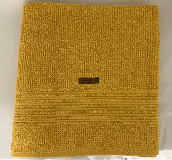 Wellness Sunset Sarı 70*140 Havlu ürün görseli