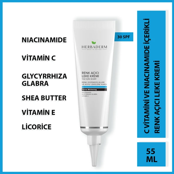 HERBADERM RENK ACICI LEKE KREMI (YUZ ICIN ) ürün görseli 1