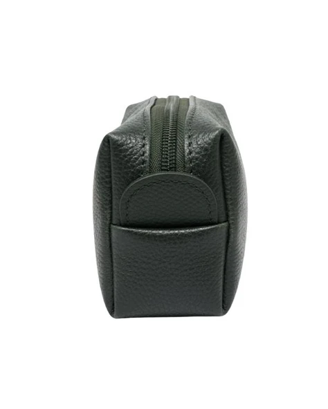 Yuga Tek Gözlü Suni Deri Kalem Çantası Yeşil - 4