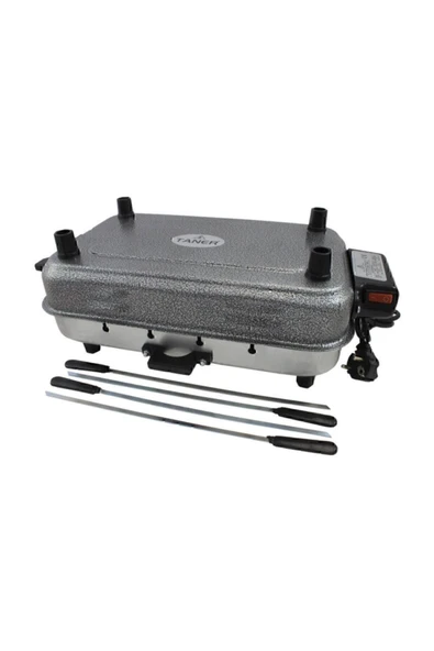 TANER Mega Boy Elektrikli Izgara Mangal Barbekü 40x11x25cm ürün görseli
