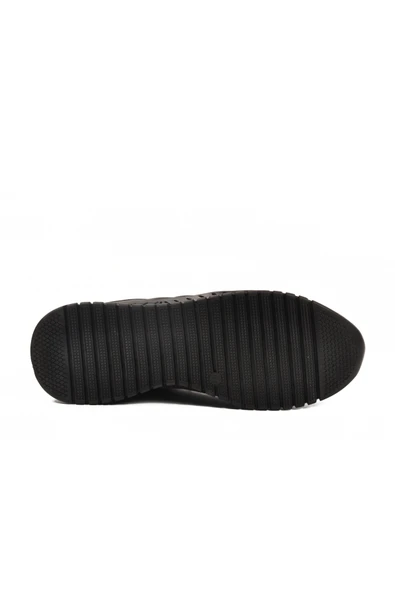 Ayakmod Siyah Bağcıklı Deri Jel Taban Anatomik Erkek Casual Ayakkabı 315 M - 5