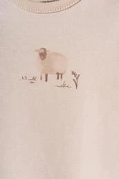 Bebek 2li Askılı Zıbın Body %100 Organik Pamuk - Bebek ve Yenidoğan Serisi - csy8175 - 3