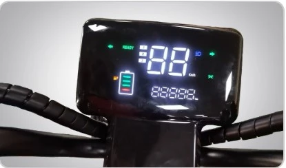 Skyjet Master Car Elektrikli Moped Beyaz - 4