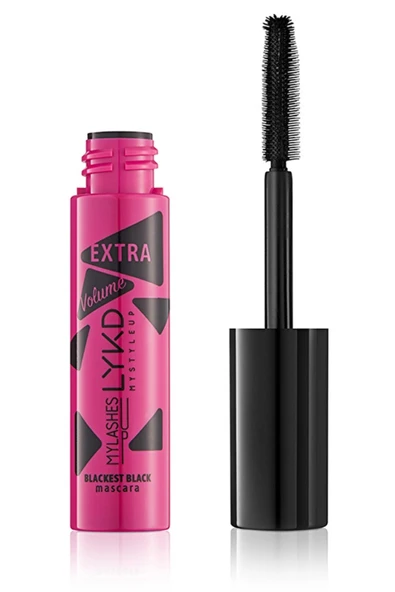LYKD Extra Volume Blackest Black Maskara – Ekstra Hacim Veren Yoğun Siyah Uzun Süre Kalıcı Maskara - 2