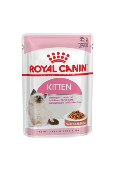 Kitten Soslu Yaş Kedi Maması 85 Gr X 6 Adet ürün görseli 1