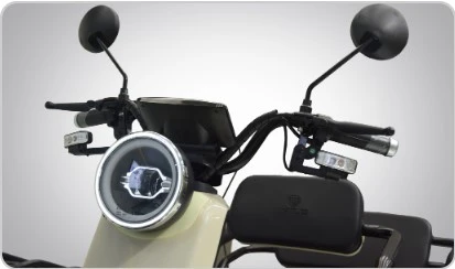 Skyjet Master Car Elektrikli Moped Beyaz - 3