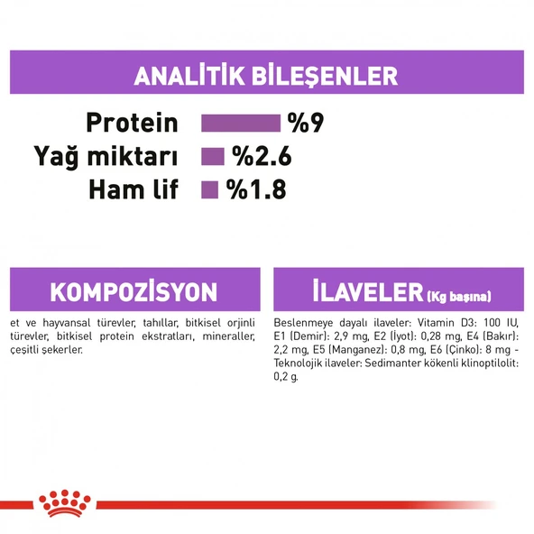 Royal Canin Sterilised Gravy Kısırlaştırılmış Yetişkin Kedi Maması Pouch 85 Gr - Resim 6