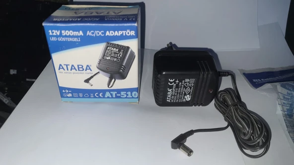 Ataba At-510 12W, 12V 500Mah Telefon Adaptörü
