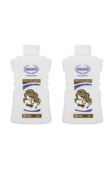 ERSAĞ ARGAN YAĞLI ŞAMPUAN 300 ML 2 ADET - 2