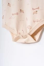 Bebek 2li Askılı Zıbın Body %100 Organik Pamuk - Bebek ve Yenidoğan Serisi - csy8175 - 8