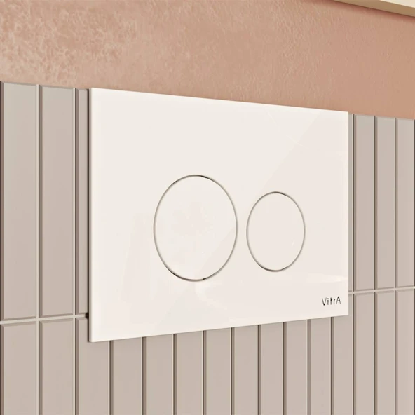 Vitra Origin Vetro Kumanda Paneli Beyaz - 3