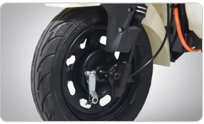 Skyjet Master Car Elektrikli Moped Beyaz - 6