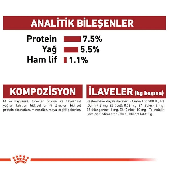 Royal Canin Medium Adult Orta Irk Yetişkin Köpekler İçin Parça Etli Konserve Yaş Mama Pouch 140 Gr - Resim 4