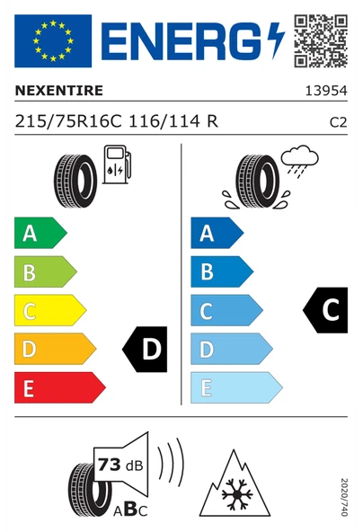 NEXEN 215/75R16 116/114R WINGUARD WT1 2025 KIŞ LASTİĞİ - 2