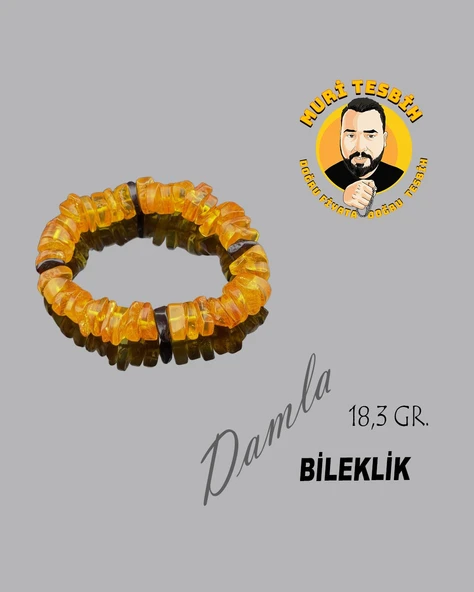MURİ TESBİH 18,3 GR DAMLA BİLEKLİK - 1