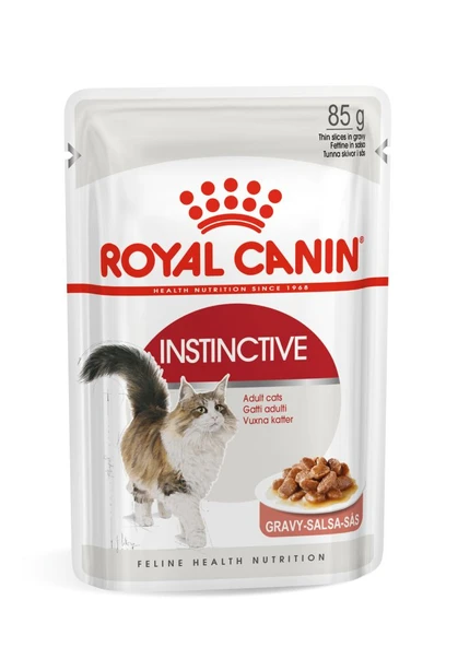 Royal Canin Instinctive Gravy Yetişkin Kedi Maması Pouch 85gr - Resim 2