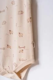 Bebek 2li Askılı Zıbın Body %100 Organik Pamuk - Bebek ve Yenidoğan Serisi - csy8175 - 7