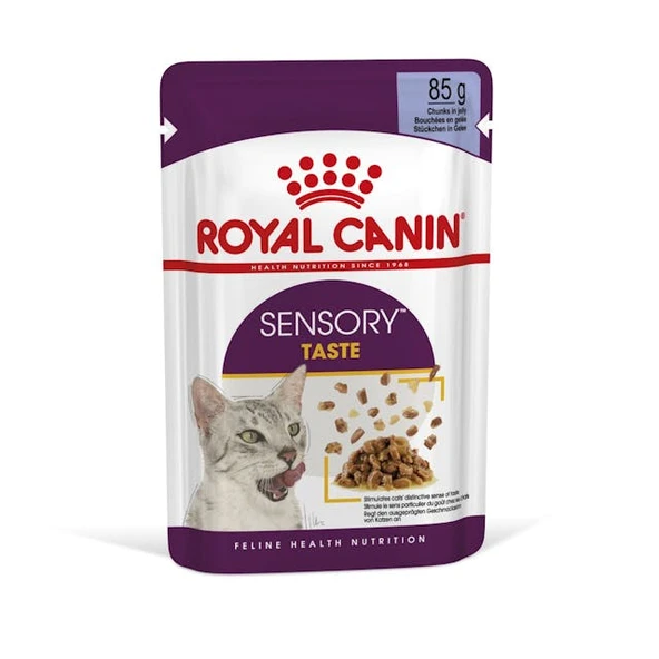 Royal Canin Sensory Taste Gravy Pouch Kedi Konserve Yaş Maması 85 Gr - 4