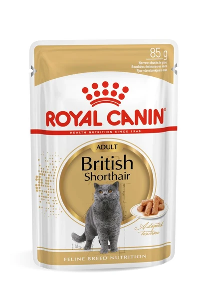 Royal Canin British Shorthair Yaş Kedi Maması Pouch 85gr - Resim 2