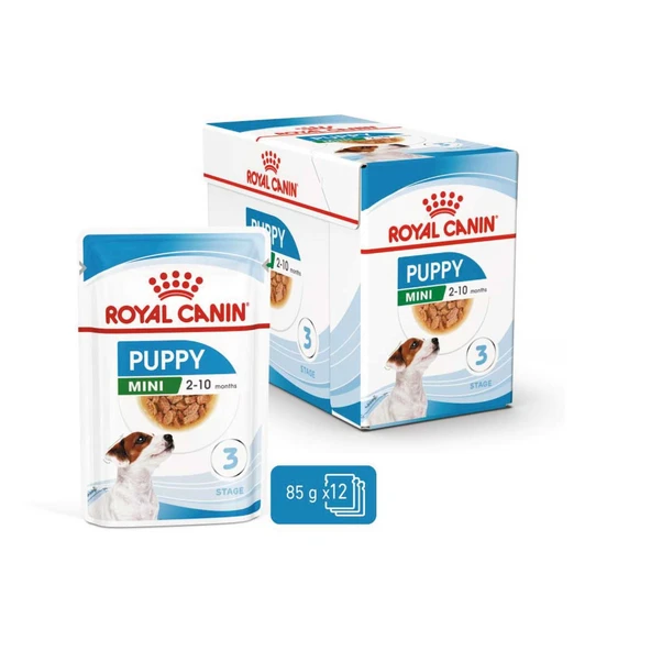 Royal Canin Mini Puppy Pouch Konserve Yavru Köpek Yaş Maması 85 Gr - Resim 11