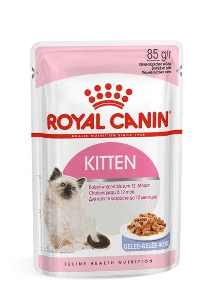 Royal Canin Kitten Jelly Pouch Yavru Kedi Konserve Yaş Maması 85 Gr - Resim 2