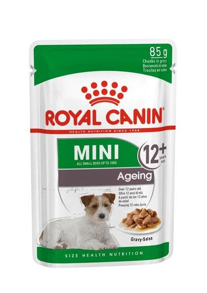 Royal Canin Mini Ageing 12+ Gravy Pouch Yaşlı Köpek Konserve Yaş Mama 85 Gr - Resim 2