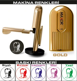 YUVARLAK CEP KAŞE GOLD
