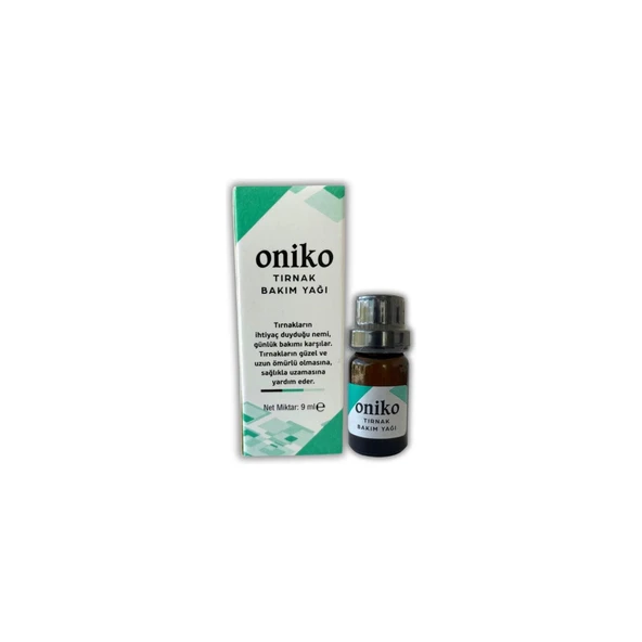 Oniko Tırnak Bakım Yağı 9 ml ürün görseli