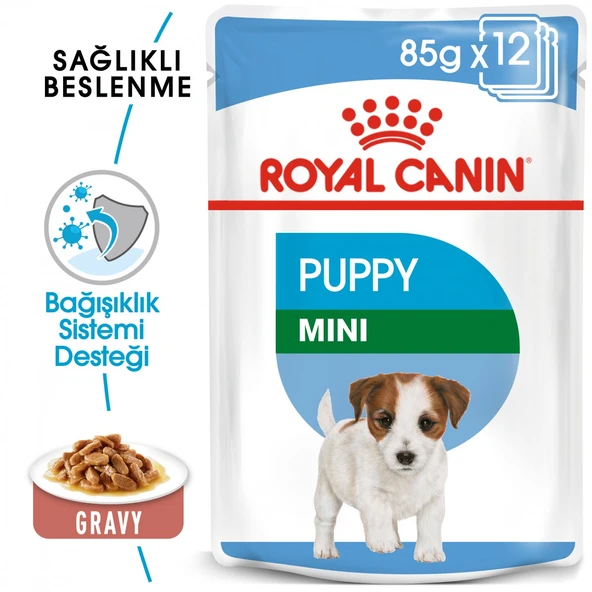 Royal Canin Mini Puppy Pouch Konserve Yavru Köpek Yaş Maması 85 Gr ürün görseli