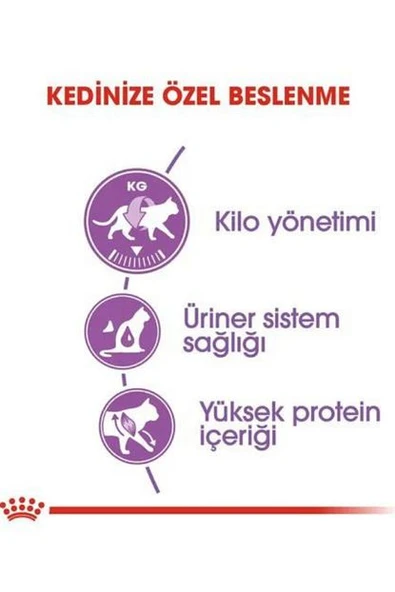 ROYAL CANİN STERİLİSED (KISIRLAŞTIRILMIŞ) 15 KG KEDİ KURU MAMASI ürün görseli