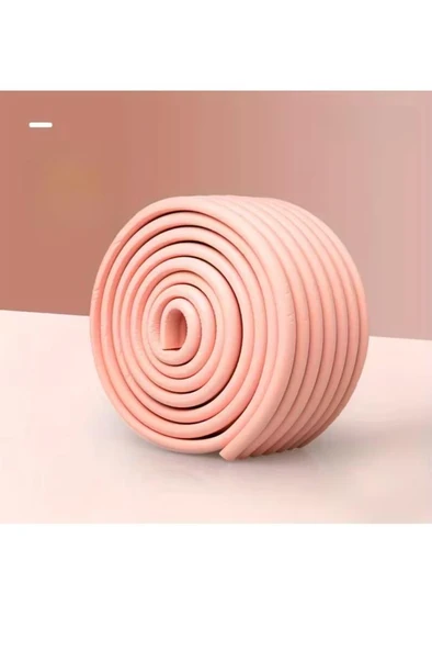 8cmx200cm 1 Adet Yapışkanlı Meva Pembe Lambiri model Çıta Süpürgelik Tablo Tavan Koruyucu Kenar Çıta - 2