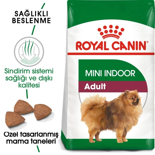 Royal Canin Mini Indoor Adult Küçük Irk Yetişkin Köpek Maması 1,5 Kg ürün görseli