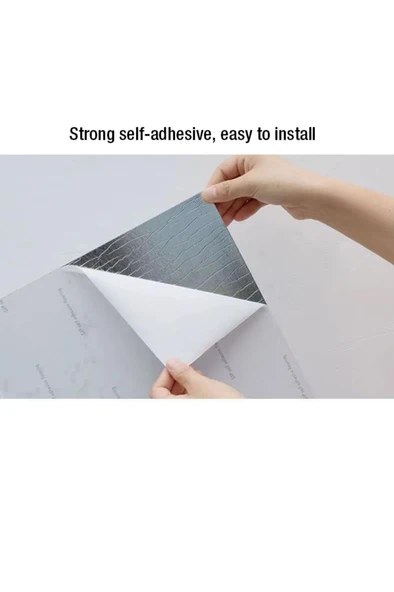 60cmx60cm Versay Model Desenli Pvc-Lvt Yapışkanlı Yer Kaplama Paneli Kauçuklu Floor Banyo WC S711P - Resim 4