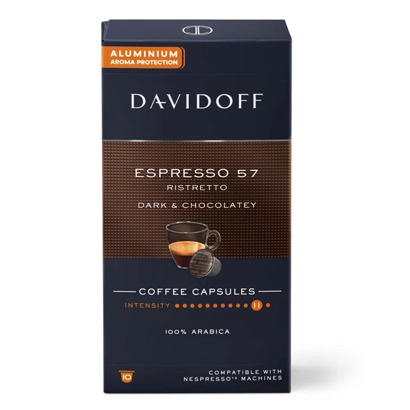 Davidoff Nespresso Uyumlu Kapsül Kahve Seti  Espresso - Rich - Intense - Resim 2