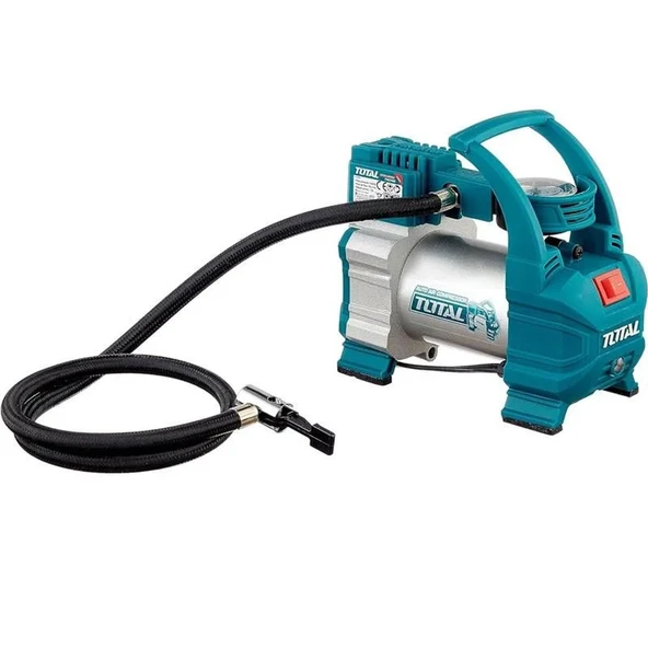 Total TTAC14061 Çakmaklık ve Akü Girişli Araç Kompresörü Lastik Şişirme Oto Hava Pompası 140PSI - 4