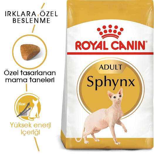 Royal Canin Sphynx Adult Tüysüz Yetişkin Kedi Maması 2 Kg ürün görseli