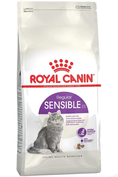 Royal Kanin Sensıble 33 Hassas Yetişkin Kedi Maması 2kg ürün görseli 1