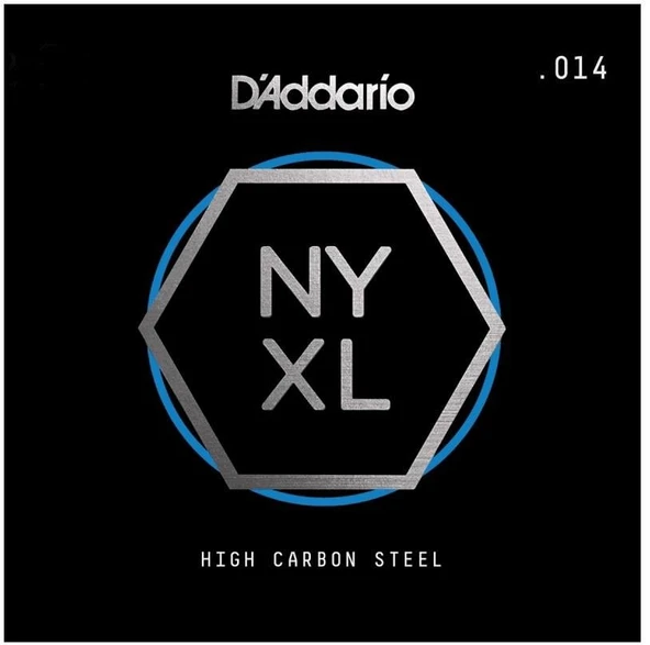 DADDARIO NYS014 ELEKTRO VE AKUSTİK TEK TEL, B-(Sİ), YÜKSEK KARBONLU ÇELİK - 2