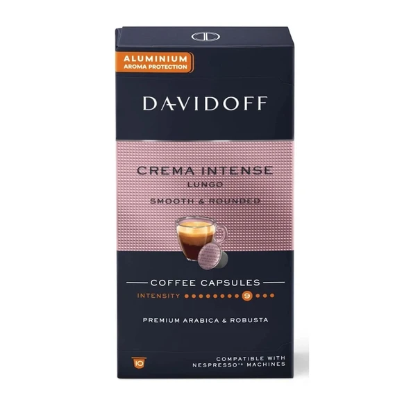 Davidoff Nespresso Uyumlu Kapsül Kahve Seti  Espresso - Rich - Intense - Resim 3