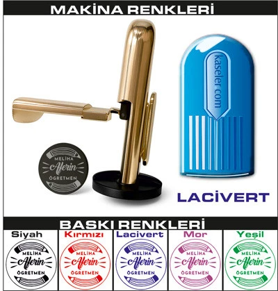 YUVARLAK CEP KAŞE MAVİ