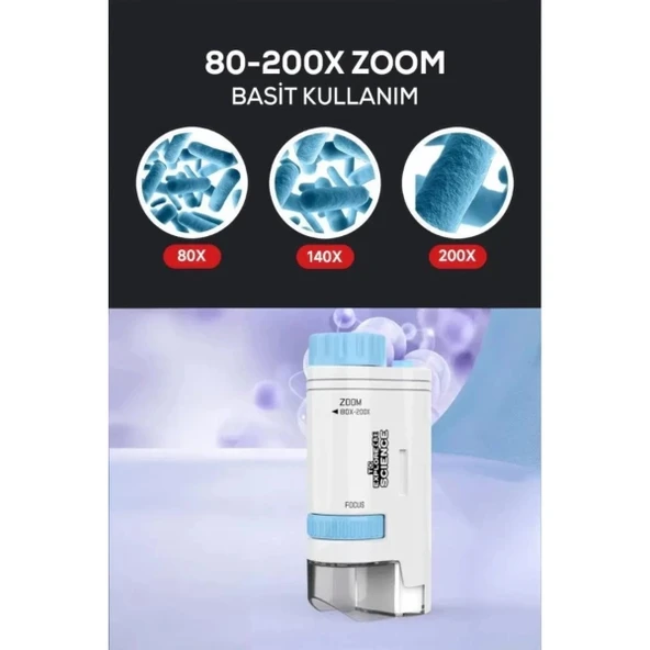 MDB Portatif Mini Mikroskop - Resim 2